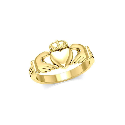 Claddagh Solid Gold Ring: A Timeless Symbol of Love, Loyalty, and Friendship