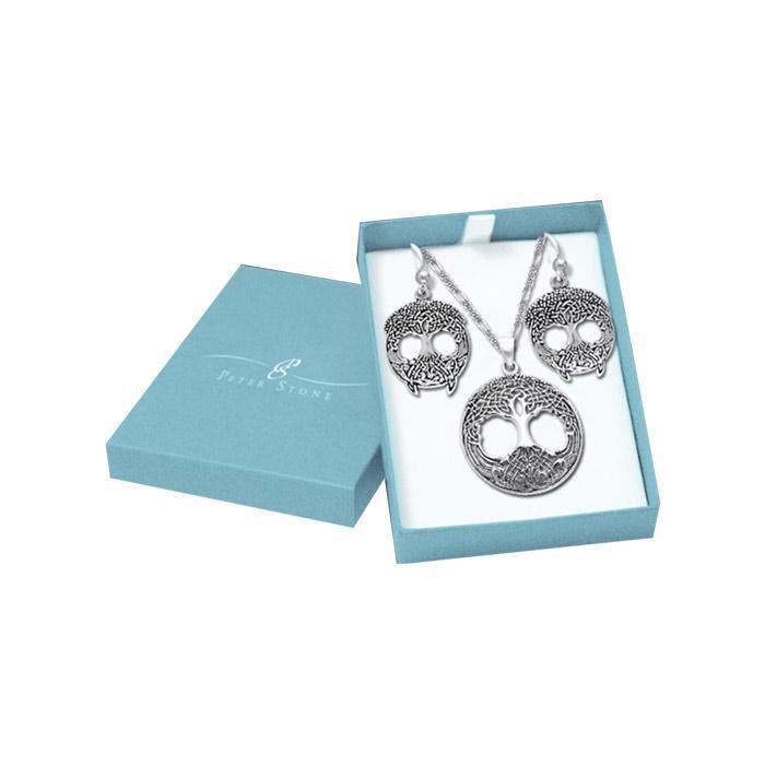 Wondrous Living in the Tree of Life ~ Sterling Silver Jewelry SET023