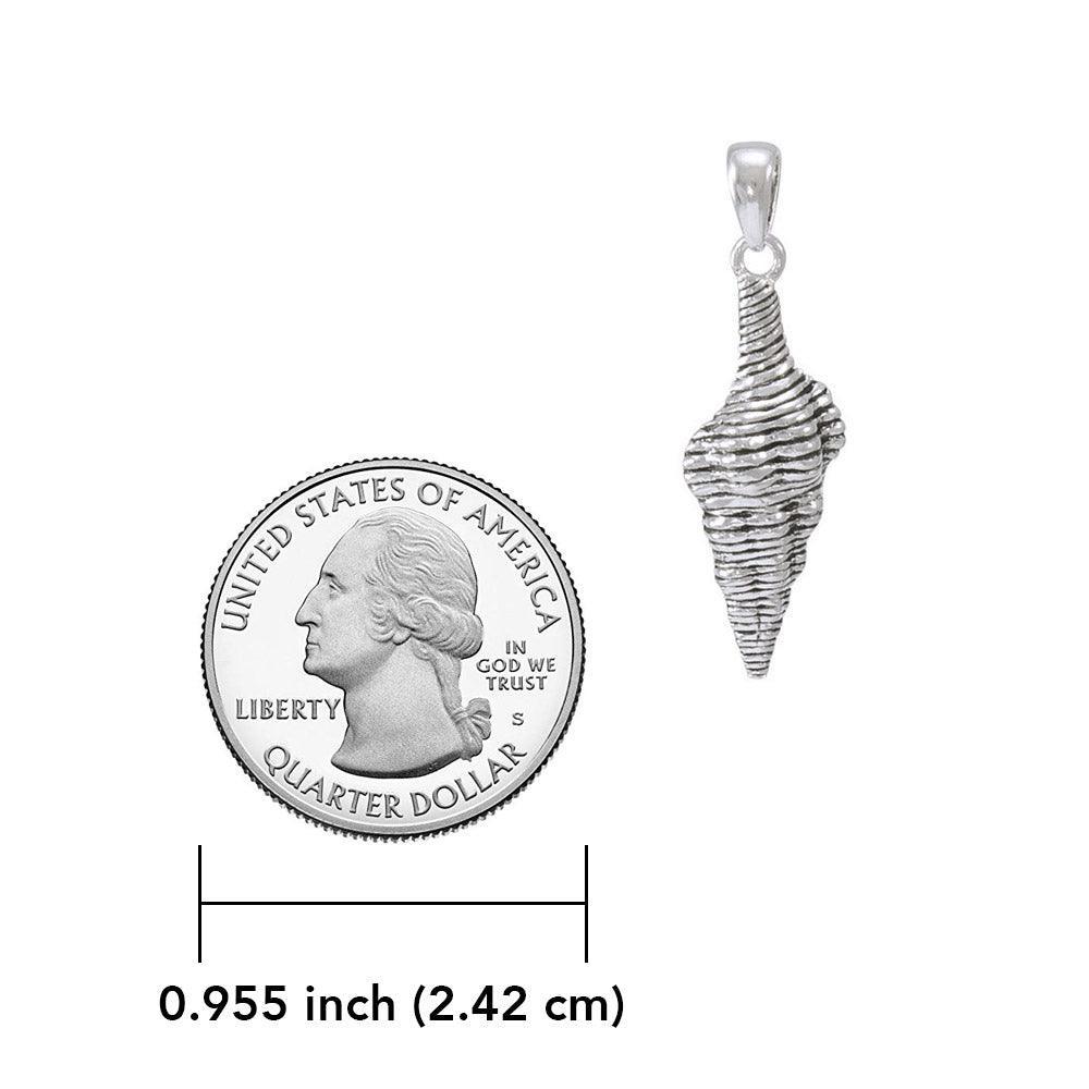 Seashell Sterling Silver Pendant SP010 - peterstone.dropshipping