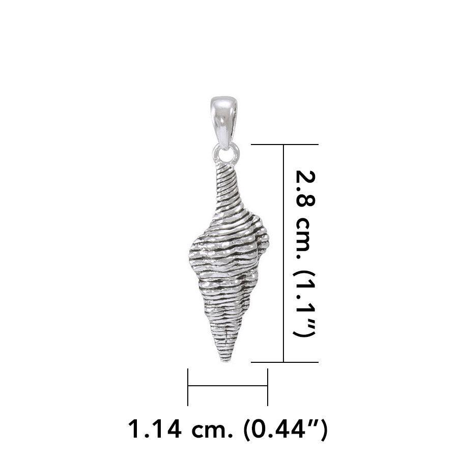 Seashell Sterling Silver Pendant SP010 - peterstone.dropshipping