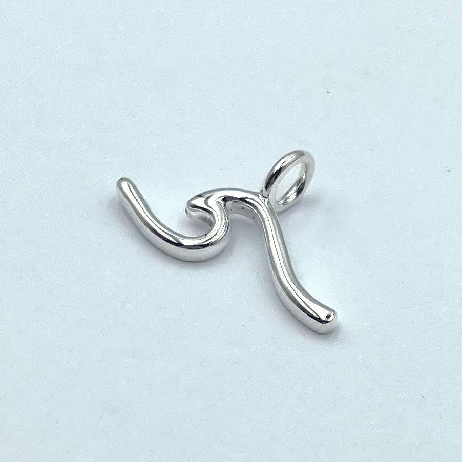 Sterling Silver Wave Charm - peterstone.dropshipping