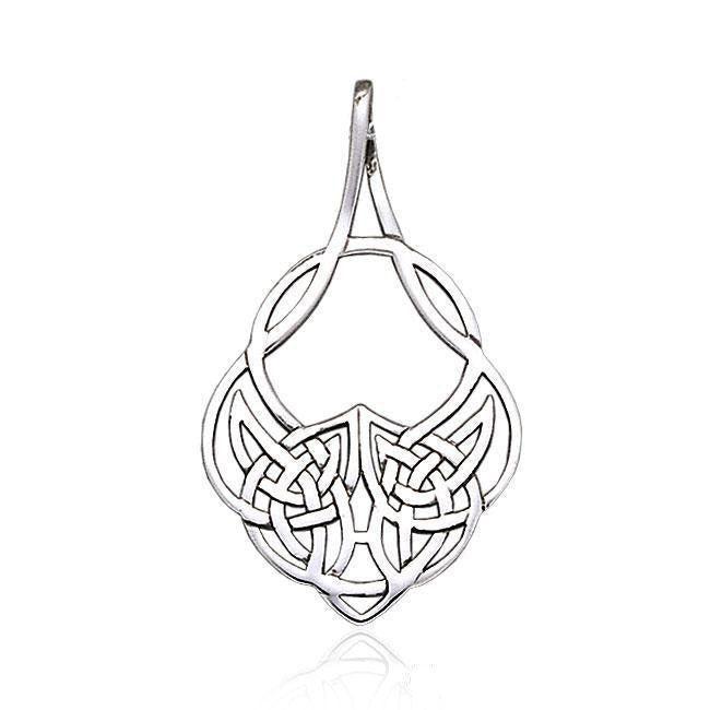 Celtic Knotwork Silver Pendant TP1119 - peterstone.dropshipping