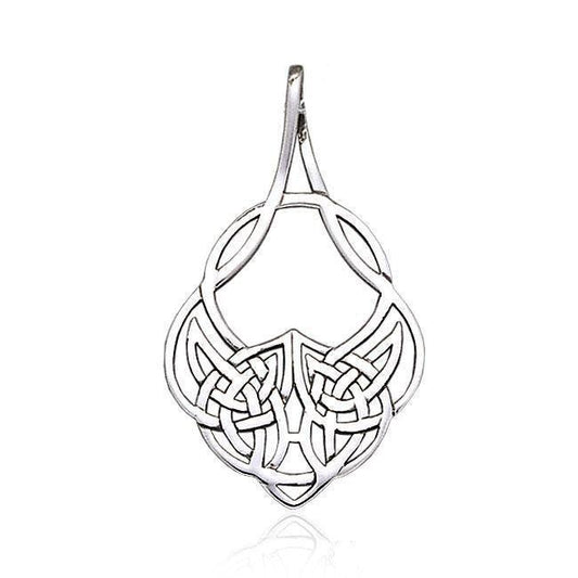 Celtic Knotwork Silver Pendant TP1119 - peterstone.dropshipping