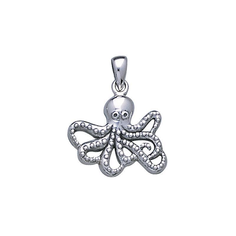 Master of mystery ~ Sterling Silver Octopus Pendant Jewelry TP2450 - peterstone.dropshipping