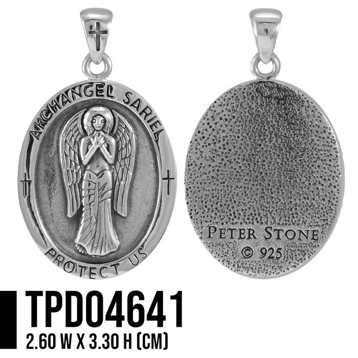 Archangel Sariel  Medallion Pendant TPD4641