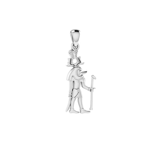 Sobek Egyptian Silver Pendant TPD2844