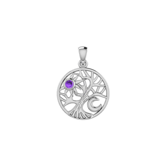 A beautiful surprise in the Tree of Life ~ Sterling Silver Pendant TPD4292