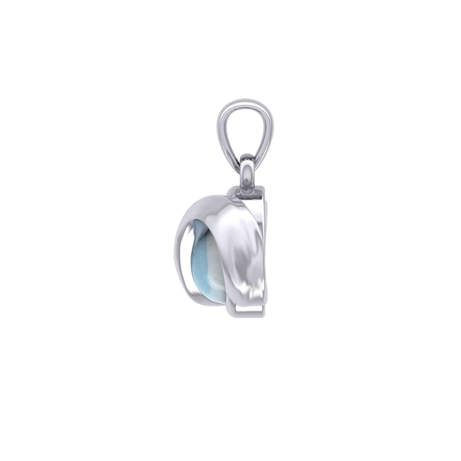 Peter Stone Eternal Silver Pendant with Gemstone TPD6175 - peterstone.dropshipping