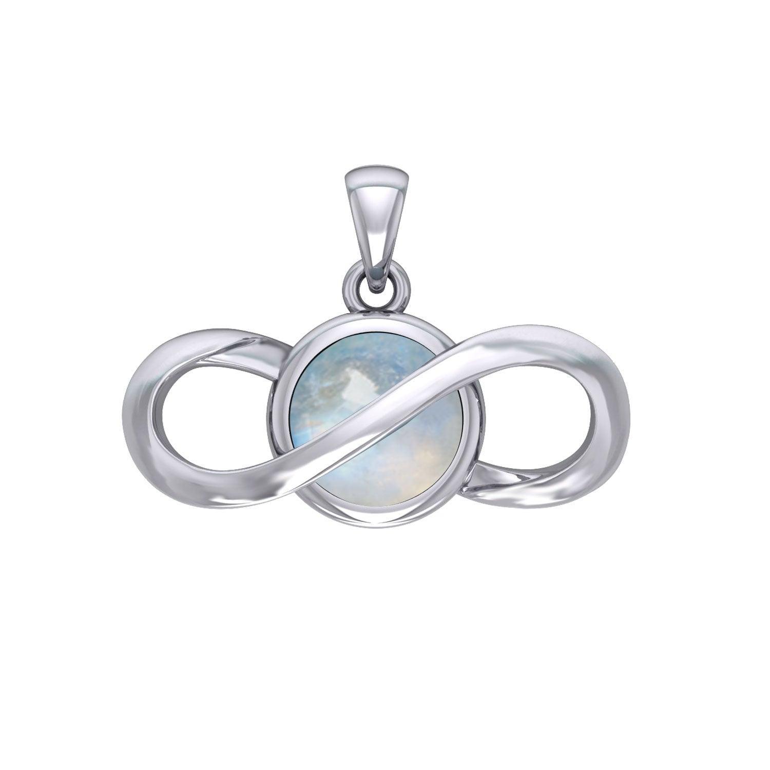 Peter Stone Eternal Silver Pendant with Gemstone TPD6175 - peterstone.dropshipping