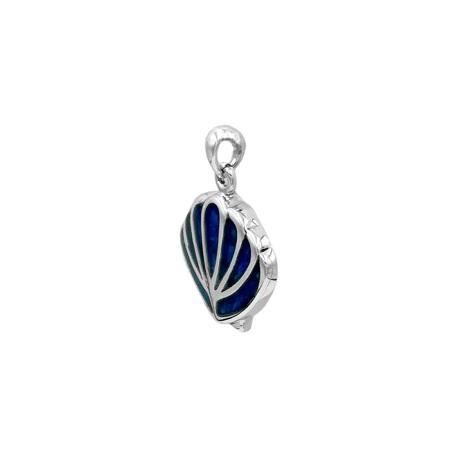 Sea Shell Sterling Silver Pendant with Inlay TPD6309