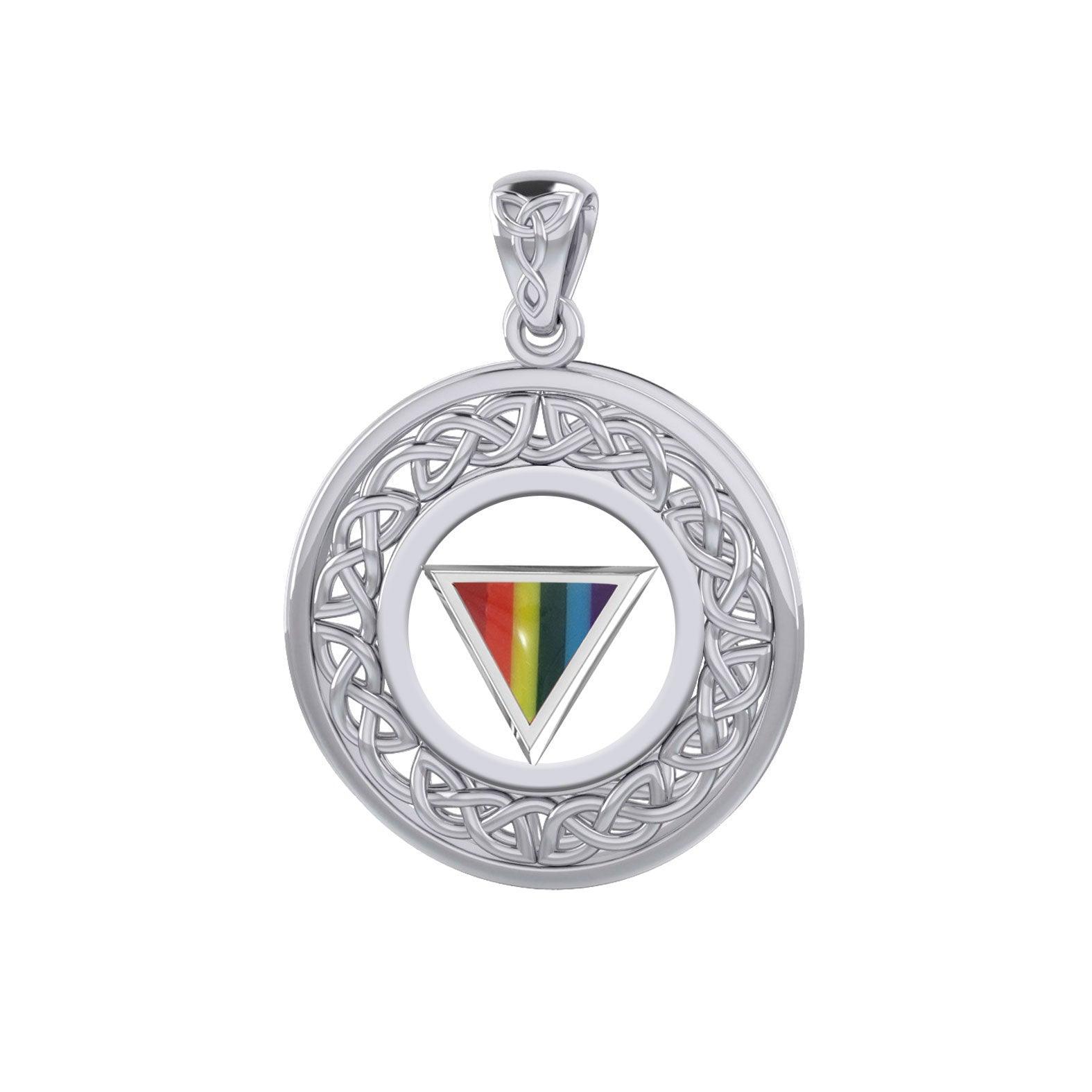 Celtic Knot LGBTQ Pride Pendant TPD729 - peterstone.dropshipping