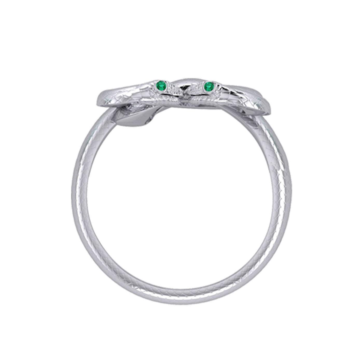 Sterling silver Tight in the knot snaking ring Oberon & Rhiannon Zell wedding Men rings Designed by Oberon Zell TRI2469 - peterstone.dropshipping