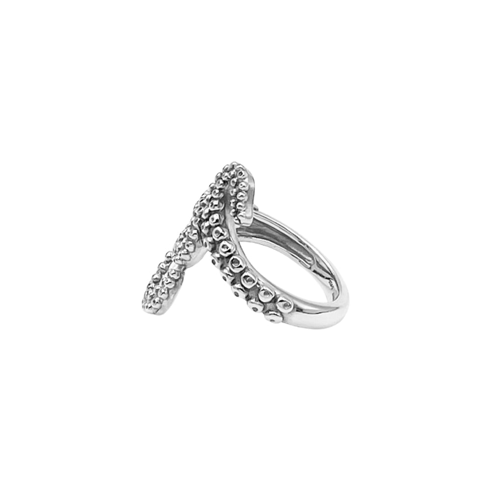 Tentacle Sterling Silver Ring TRI2521