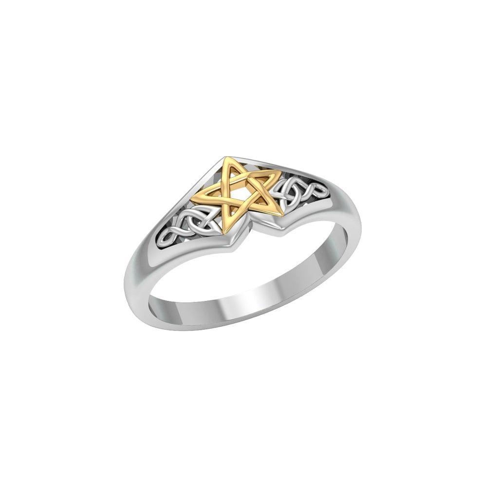 Celtic Knot The Star Ring TRV3813 - peterstone.dropshipping