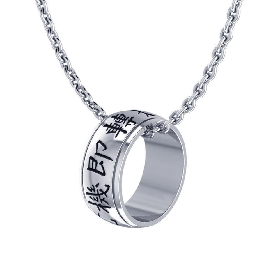 Crisis Is Opportunity Ring Necklace Set TSE024 - peterstone.dropshipping