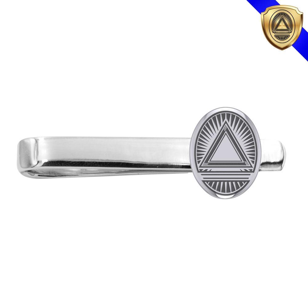 System Energy Symbol Silver Tie Bars TTT068 - peterstone.dropshipping