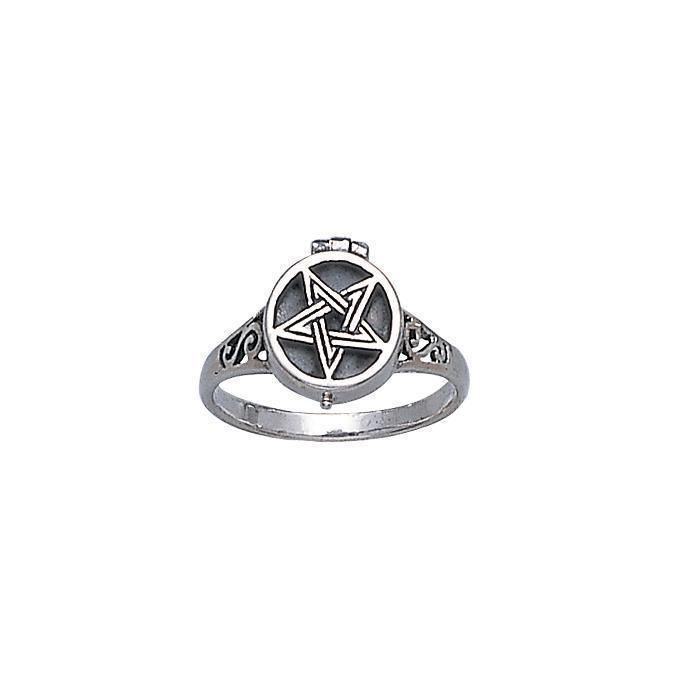 Silver The Star Ring JR271