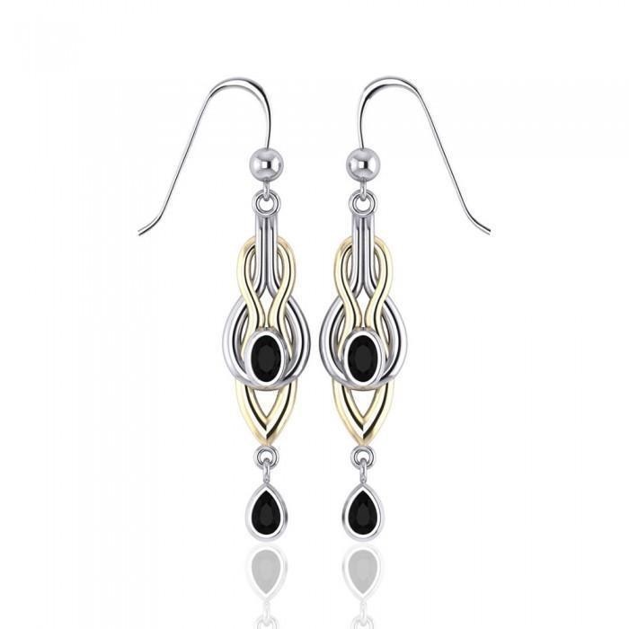 Blaque Braided Earrings MER385