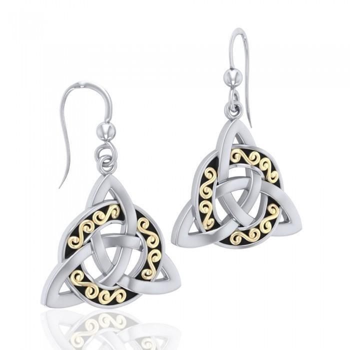 Celtic Trinity Knot Earrings MER708