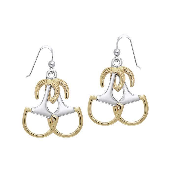 Stirrup and Horseshoe Earring MER929