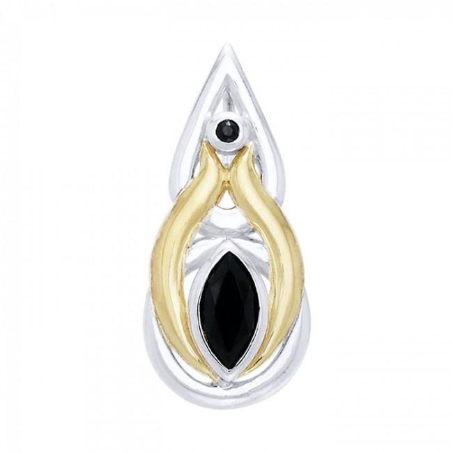 Blaque Teardrop Pendant MPD804