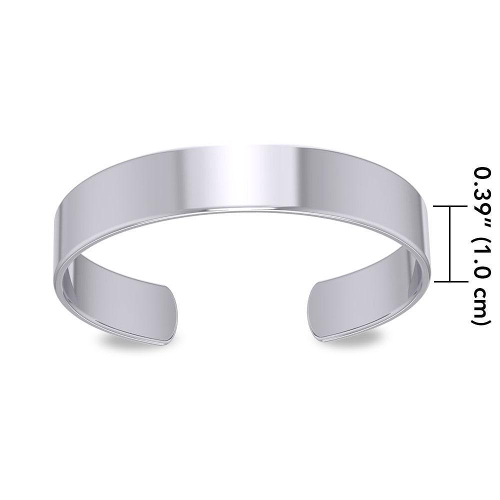 Success Generator Cuff Bracelet in Fine Sterling Silver TBA193 Bangle