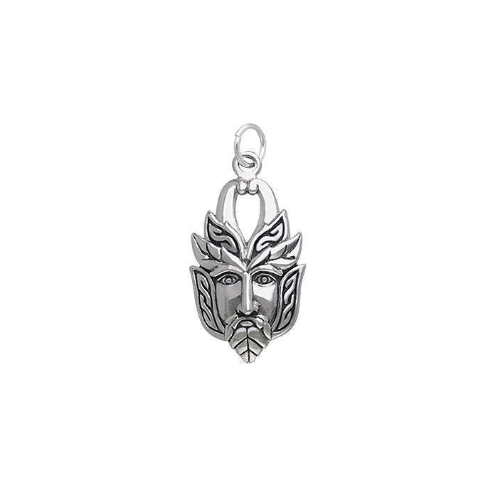 Green Man Silver Charm TCM053