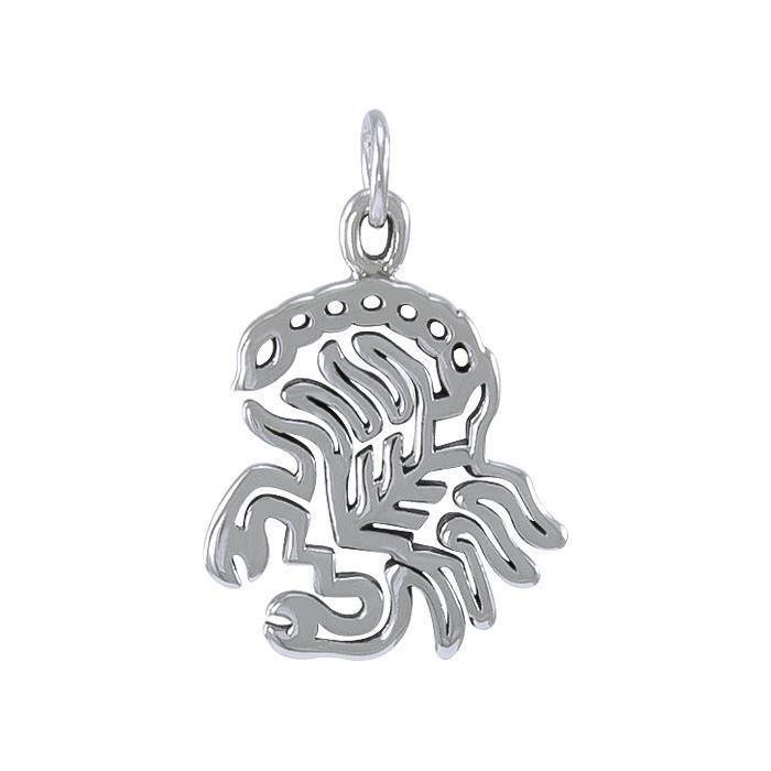 Scorpio Zodiac Silver Charm TCM504