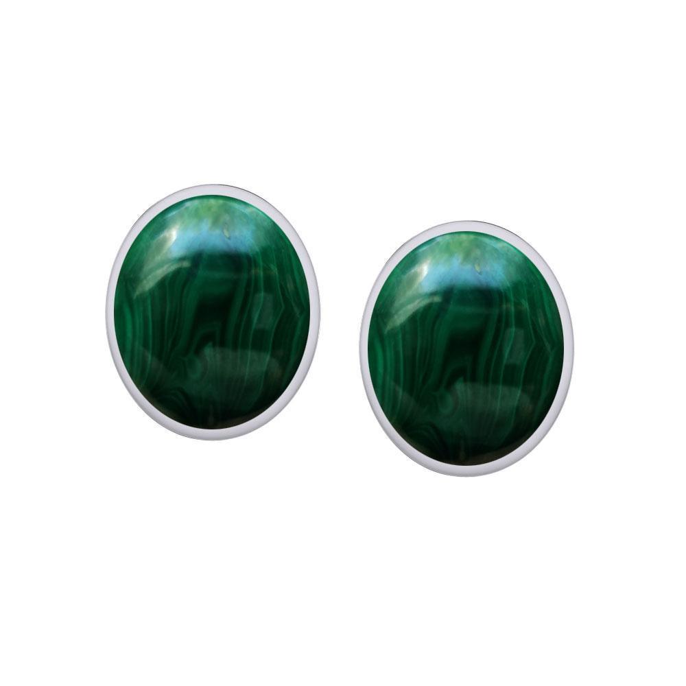 Oval Cabochon Post Earrings TE2171 Earrings