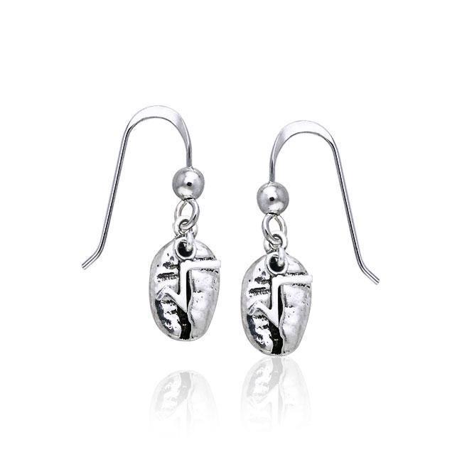 Square Root Coffee Bean Earrings TE608 Earrings