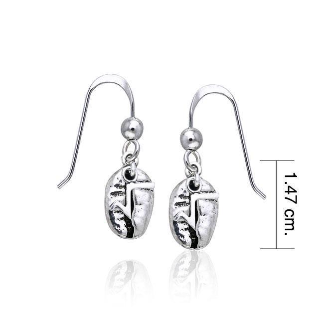 Square Root Coffee Bean Earrings TE608 Earrings