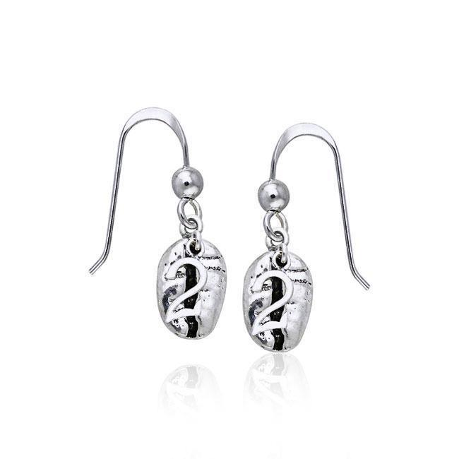 Coffee Bean Earrings TE647 Earrings