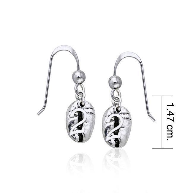 Coffee Bean Earrings TE647 Earrings