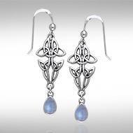 Celtic Knotwork Silver Earrings TER120 Earrings