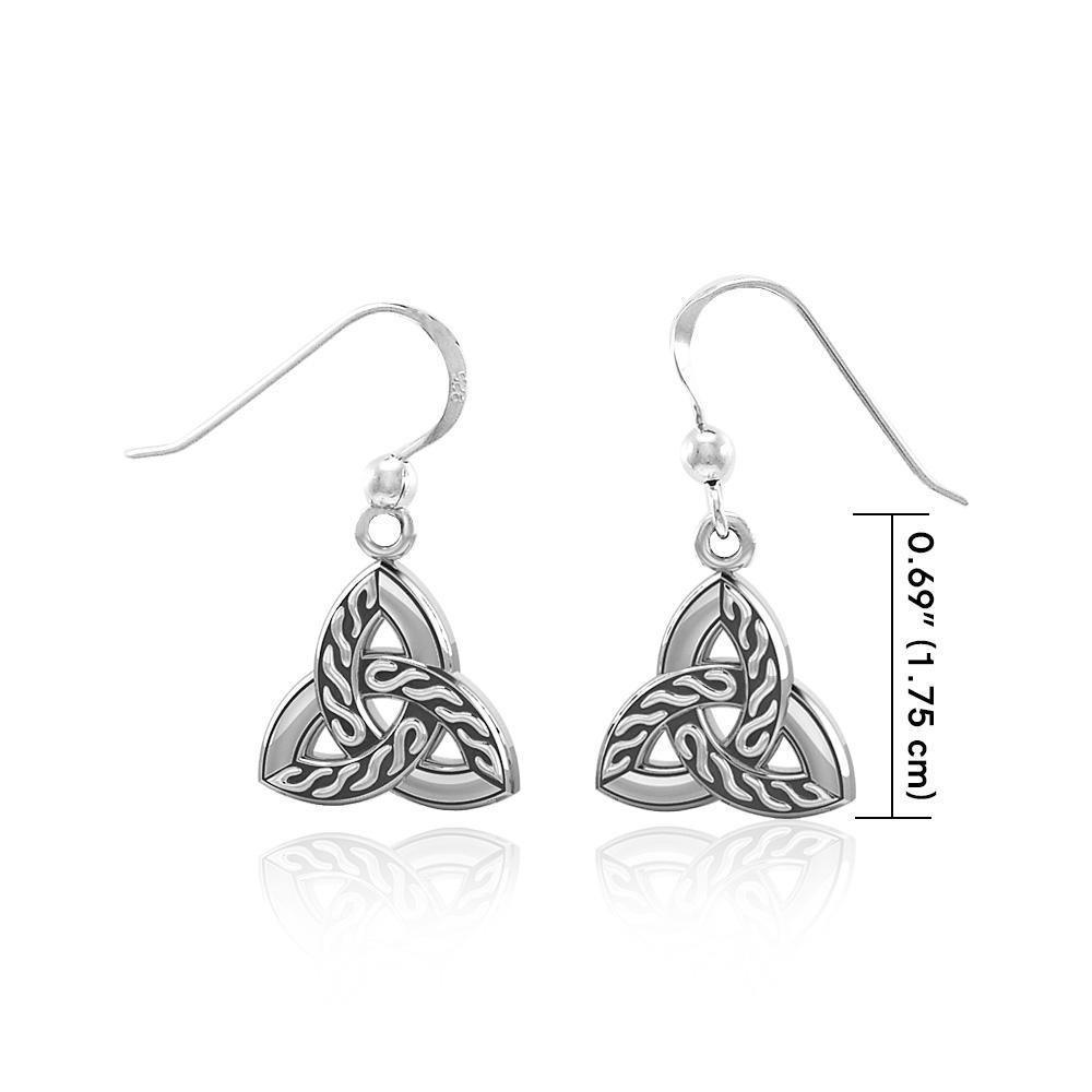 Celtic Trinity Earrings TER1382 Earrings