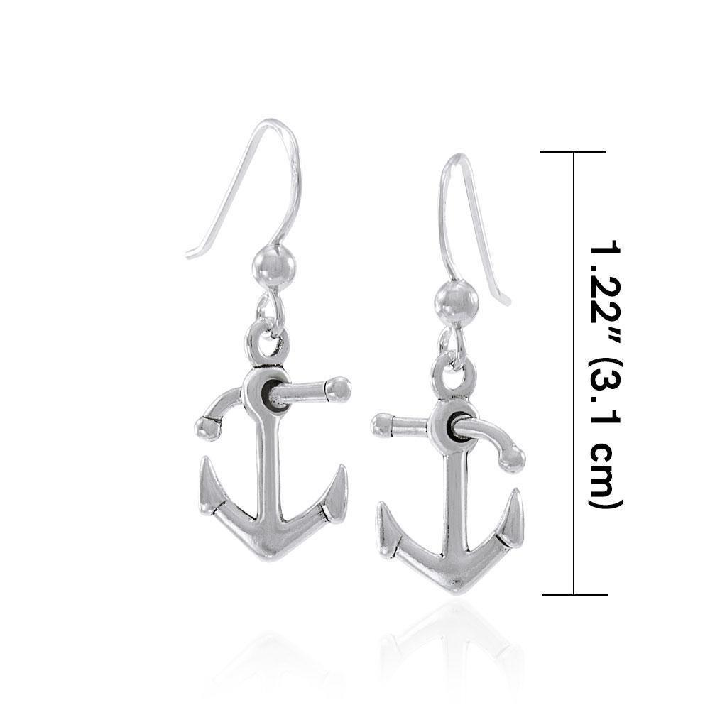 Anchor Silver Earrings TER1498 Earrings