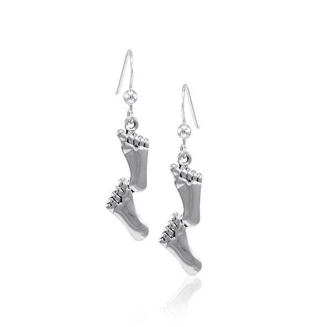 Footprint Earrings TER1509 Earrings