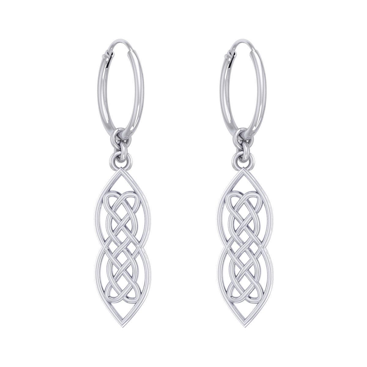 Celtic Entwined Hoop Earrings TER2098 - peterstone.dropshipping