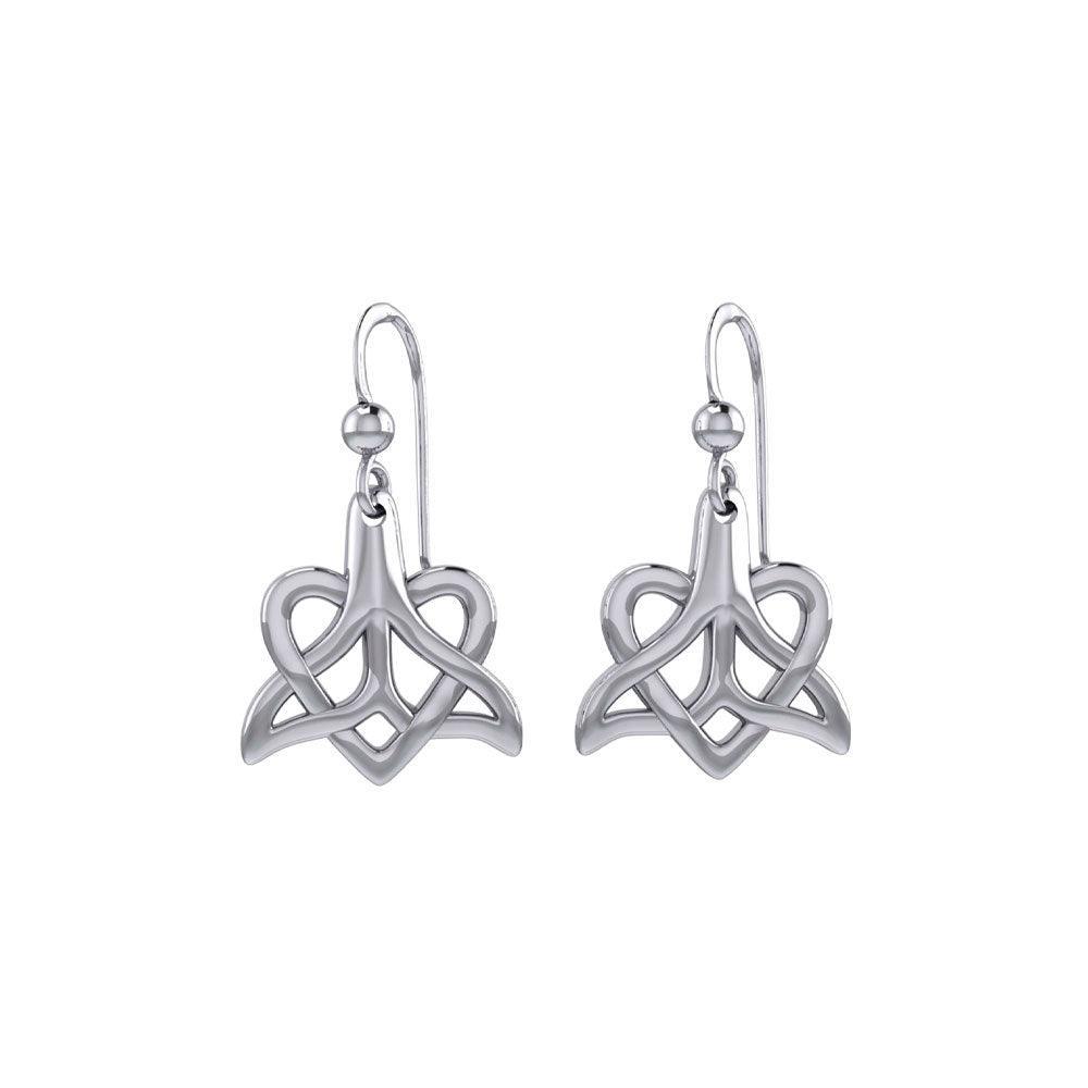 Whale Tail And Heart Earrings TER2164 - peterstone.dropshipping