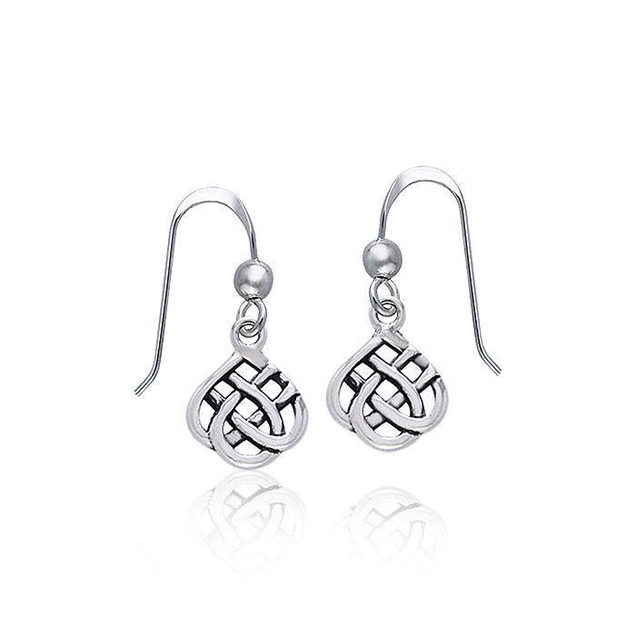 Celtic Knotwork Silver Earrings TER375 Earrings