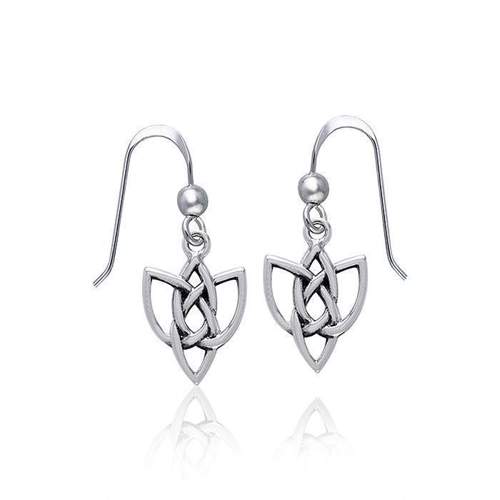 Celtic Knotwork Silver Earrings TER377 Earrings