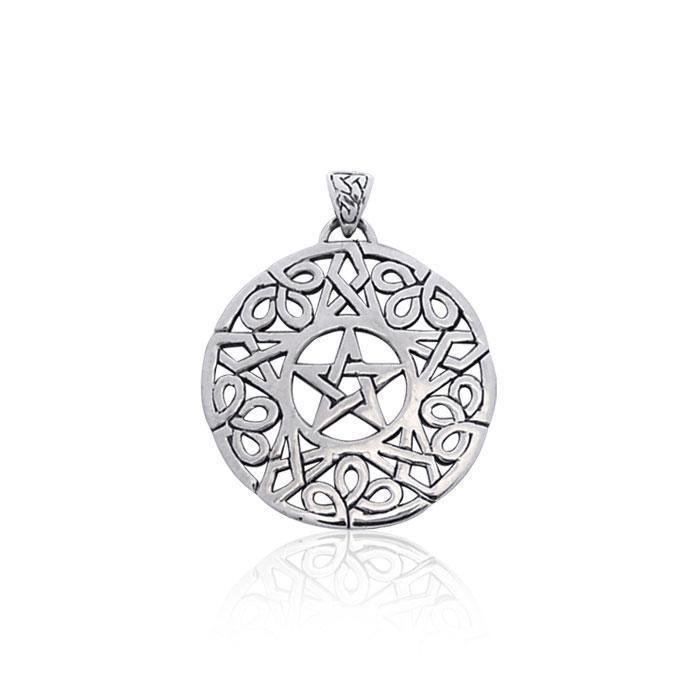 TP1306 Knotwork Pentacle Pendant