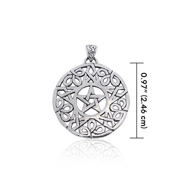 TP1306 Knotwork Pentacle Pendant