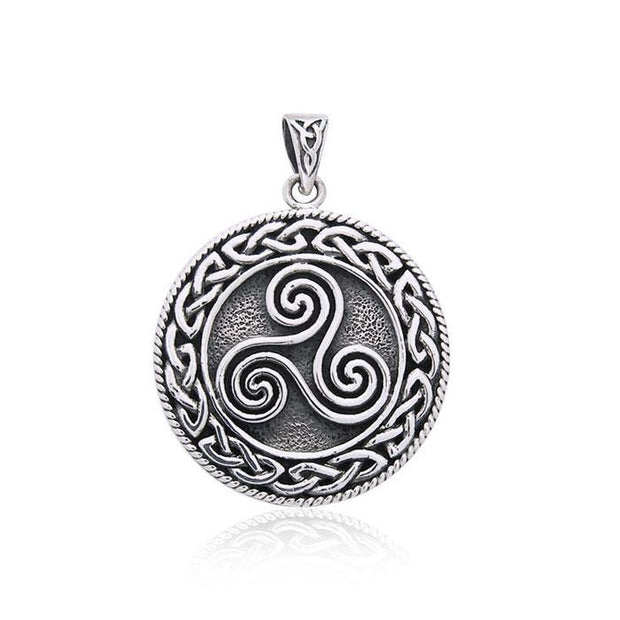 Meaning of the Triskele, Triple Spiral or Triskelion in Celtic Jewelry
