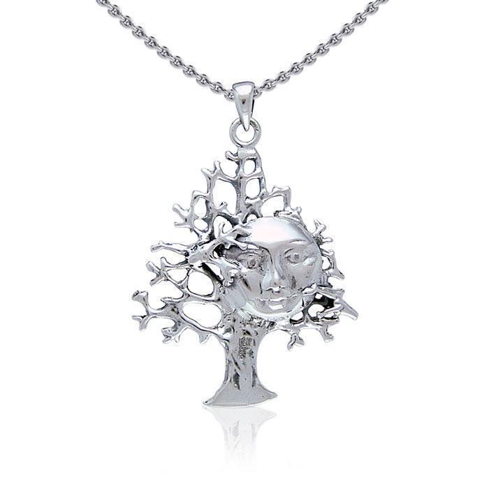 Full Moon Tree Pendant TP3227 Pendant