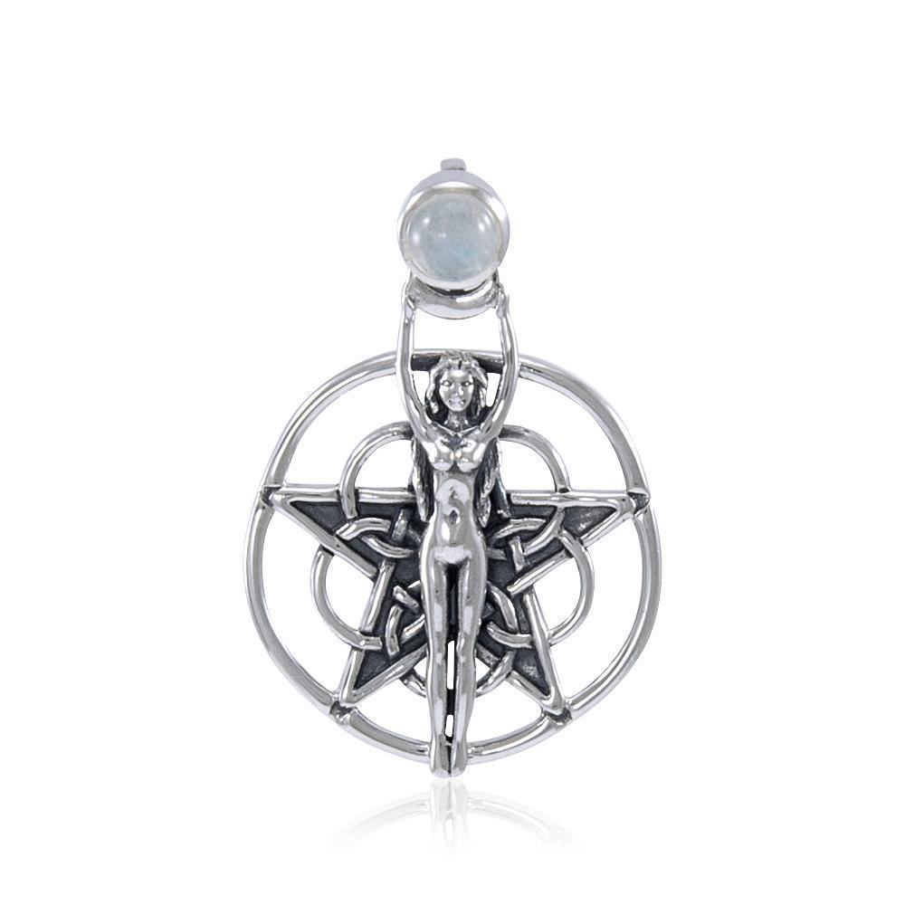 Silver Pentagram Pentacle Pendant TP3360 Pendant