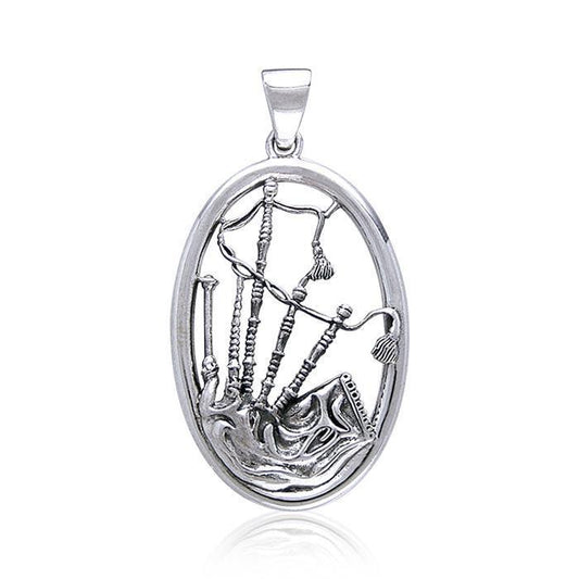 TP3443 Bagpipes Pendant