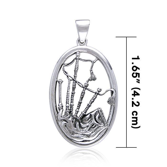 TP3443 Bagpipes Pendant