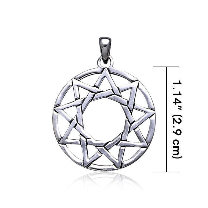 TP473 The Ninefold Star Pendant