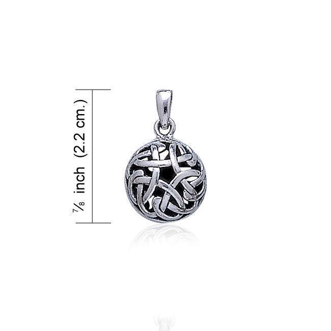 Celtic Knotwork Silver Pendant TP540 Pendant